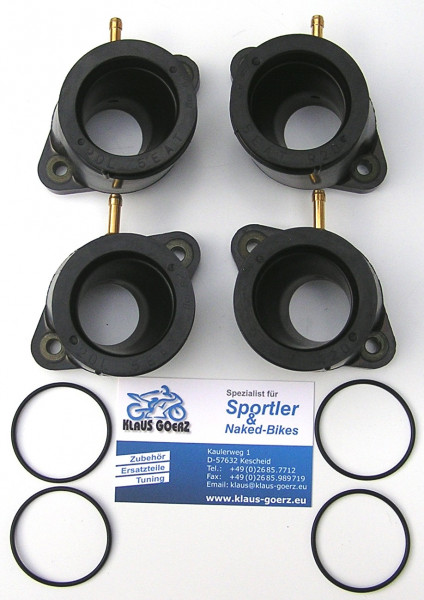 Ansaugstutzen-Set Yamaha XJR 1300 RP06 - RP10 27mm wie Serie