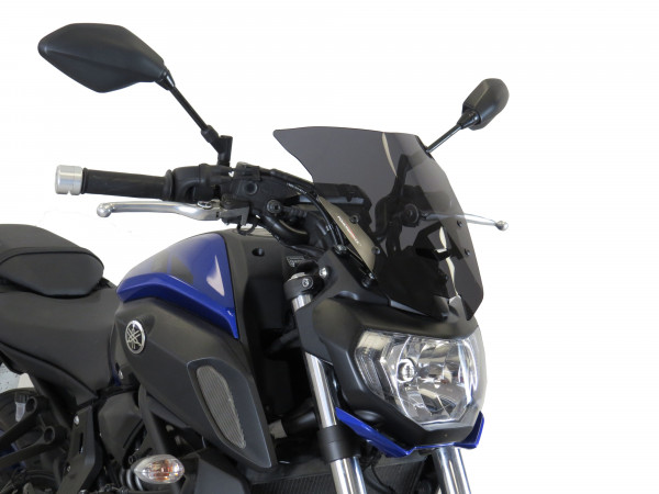 Windschild Scheinwerfer Yamaha MT-07 18-20 325mm hoch